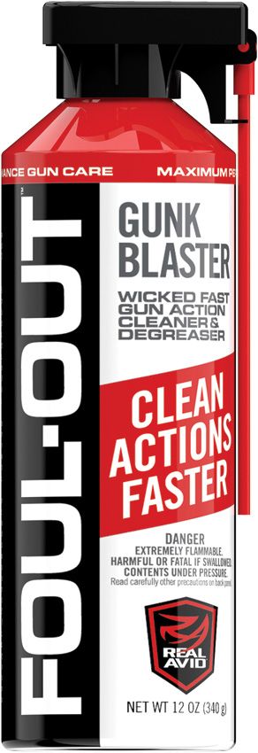 Real Avid Foul-Out Gunk Blaster 12oz Polymer Safe Fast Evaporating And Two Position Nozzle Straw DCB12A -Real Avid - Survivor Hand Precision Knives & Outdoor Gear Store