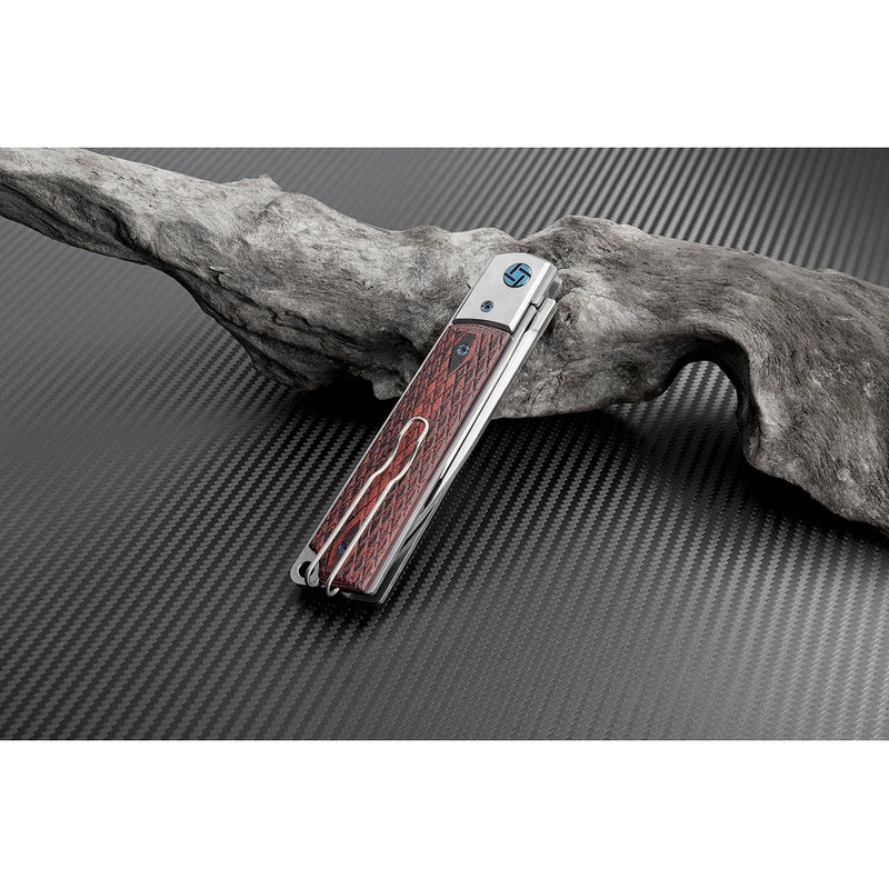 Artisan Cutlery Classic Folding Knife S35VN Stainless Blade Red G10 Handle 1802GBNS -Artisan Cutlery - Survivor Hand Precision Knives & Outdoor Gear Store