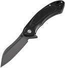 Artisan Cutlery Eterno Linerlock D2 Folding Knife 3.5" D2 Tool Steel Blade Black G10 Handle 1818PBBKF -Artisan Cutlery - Survivor Hand Precision Knives & Outdoor Gear Store