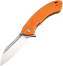 Artisan Cutlery Eterno Linerlock Folding Knife 3.5" D2 Tool Steel Blade Orange G10 Handle 1818POEF -Artisan Cutlery - Survivor Hand Precision Knives & Outdoor Gear Store