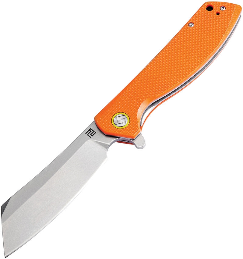 Artisan Cutlery Tomahawk Folding Knife 2.99" D2 Steel Blade G10 Orange Handle 1815POEF -Artisan Cutlery - Survivor Hand Precision Knives & Outdoor Gear Store