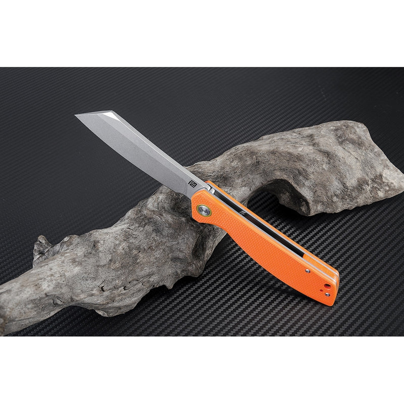 Artisan Cutlery Tomahawk Folding Knife 2.99" D2 Steel Blade G10 Orange Handle 1815POEF -Artisan Cutlery - Survivor Hand Precision Knives & Outdoor Gear Store