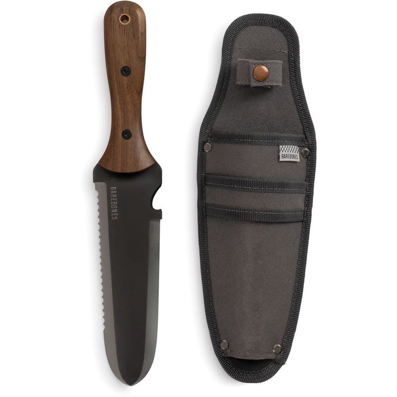 Barebones Living Hori Hori Classic Fixed Knife 6.75" 4CR13 Steel Blade Walnut Handle E079 -Barebones Living - Survivor Hand Precision Knives & Outdoor Gear Store