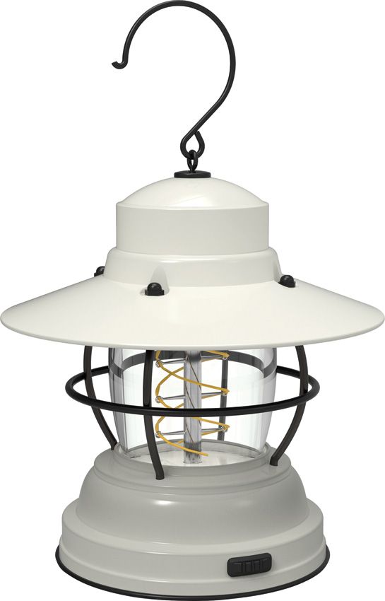 Barebones Living Outpost Lantern White Powder Coated Steel Construction Water And Rust Resistant LED RE141 -Barebones Living - Survivor Hand Precision Knives & Outdoor Gear Store