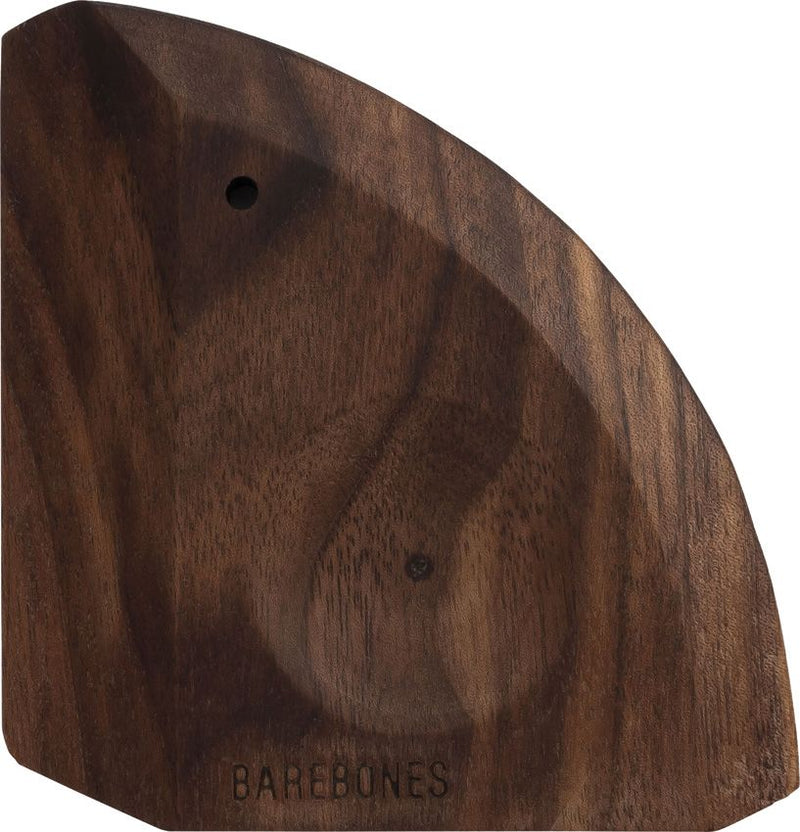 Barebones Living Cast Iron Wood Scraper Walnut Also For Ceramic or Non-Stick Pan RE499 -Barebones Living - Survivor Hand Precision Knives & Outdoor Gear Store