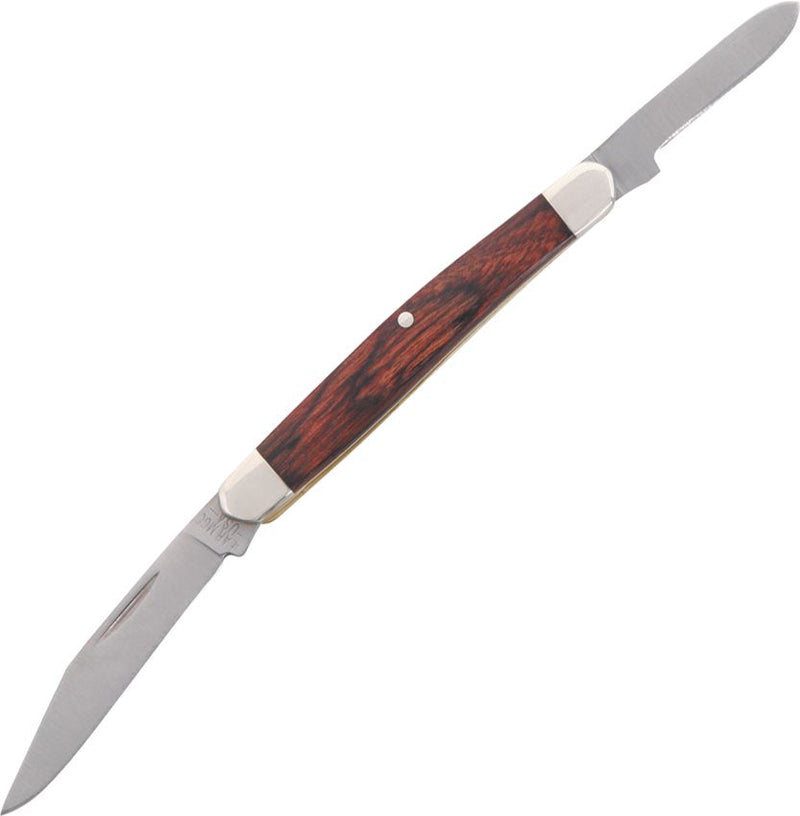 Bear & Son Minuteman Pocket Knife Stainless Steel Blades Rosewood Handle 232R -Bear & Son - Survivor Hand Precision Knives & Outdoor Gear Store