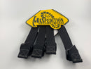 Maxpedition TacTie Attachment Strap System 5 In Black Closed Loop Easy Detach 9905B -Maxpedition - Survivor Hand Precision Knives & Outdoor Gear Store