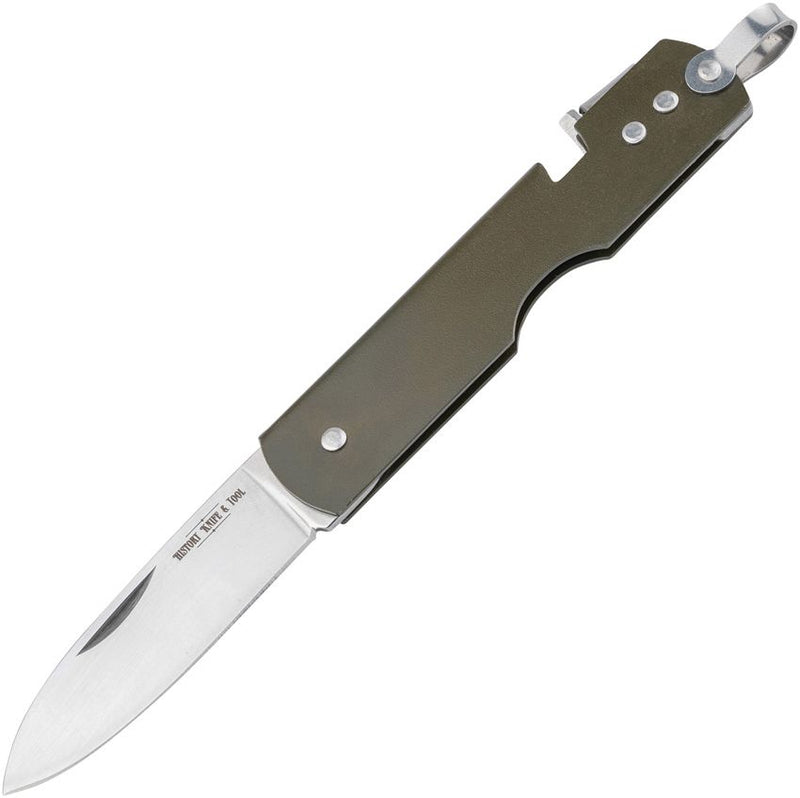 Boker Japanese Army Pen Pocket Knife 1.97" 440 Steel Blade Olive Drab Handle 01HY001 -Boker - Survivor Hand Precision Knives & Outdoor Gear Store