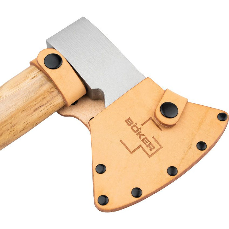 Boker Plus Appalachian Axe Sheath Natural Leather Construction With 6 Strong Disc-Backed Rivets P09BO257 -Boker Plus - Survivor Hand Precision Knives & Outdoor Gear Store