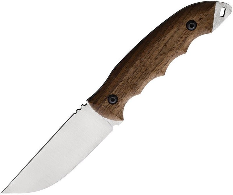 BPS Knives Camping Fixed Knife 4" 1066 Carbon Steel Blade Walnut Wood Handle SHK04CS -Survivor Hand - Survivor Hand Precision Knives & Outdoor Gear Store