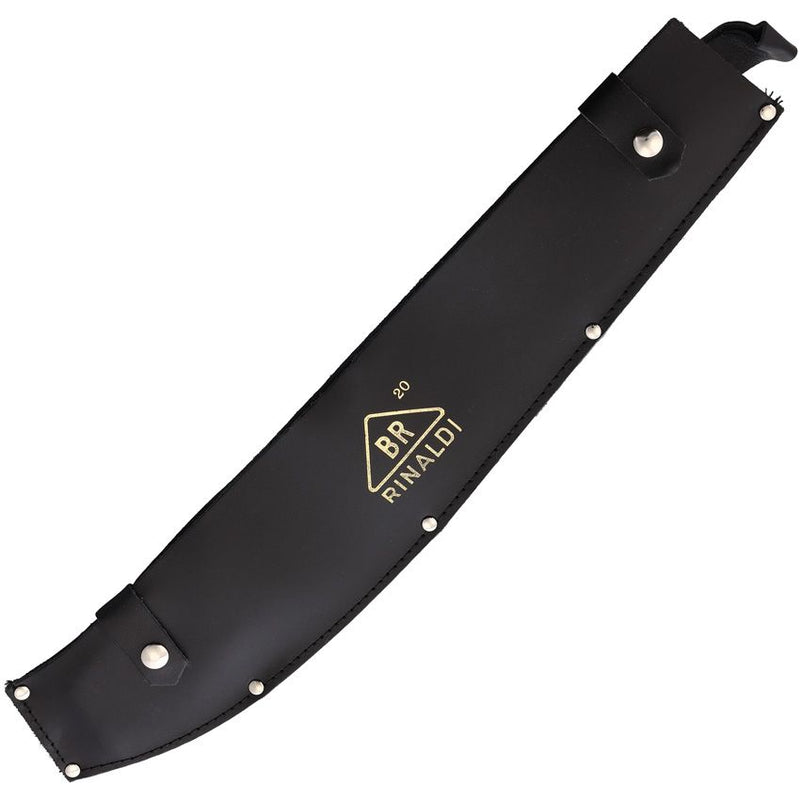 BR Rinaldi Machete Fixed 16" Spring Steel Blade Stacked Leather Handle R135 -BR Rinaldi - Survivor Hand Precision Knives & Outdoor Gear Store