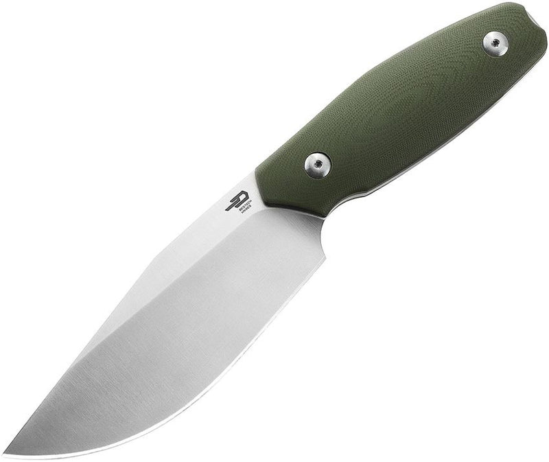 Bestech Knives Lignum Arits Fixed Knife 4.75" AUS-8 Steel Full Tang Blade OD Green G10 Handle F03B -Bestech Knives - Survivor Hand Precision Knives & Outdoor Gear Store