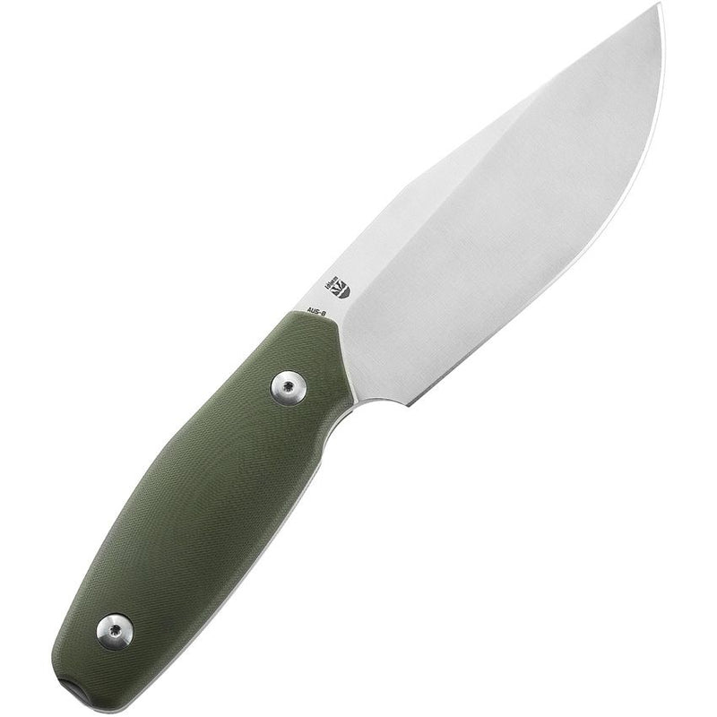 Bestech Knives Lignum Arits Fixed Knife 4.75" AUS-8 Steel Full Tang Blade OD Green G10 Handle F03B -Bestech Knives - Survivor Hand Precision Knives & Outdoor Gear Store