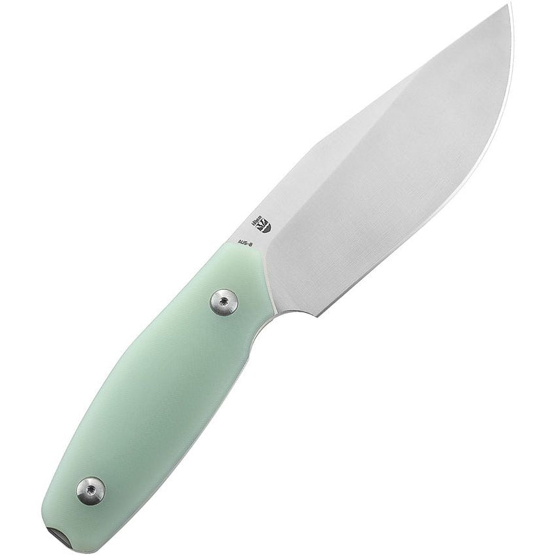 Bestech Knives Lignum Artis Fixed Knife 4.75" AUS-8 Steel Full Tang Blade Jade G10 Handle F03C -Bestech Knives - Survivor Hand Precision Knives & Outdoor Gear Store