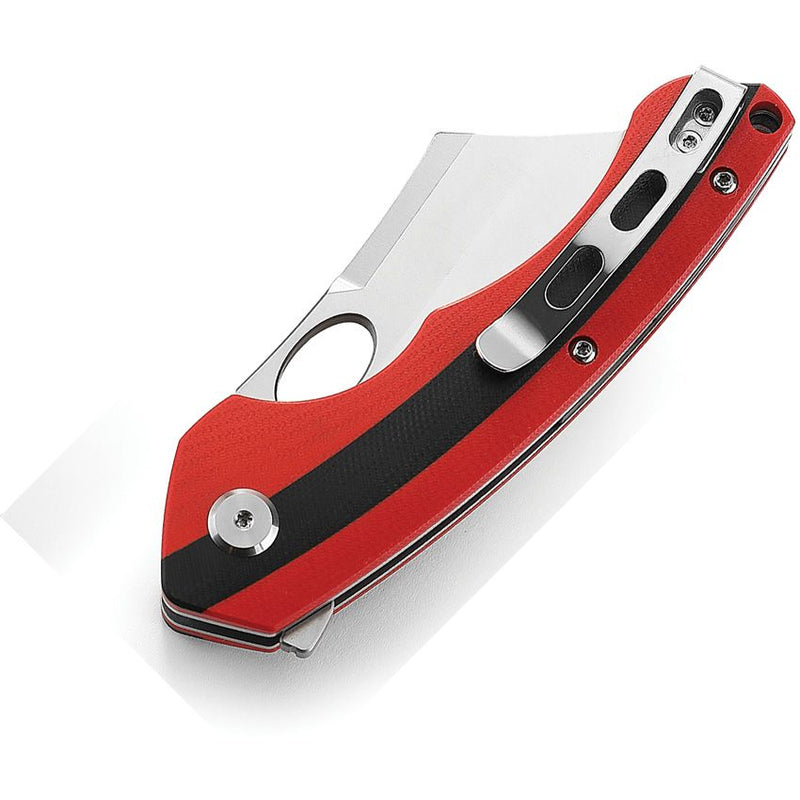 Bestech Knives Skirmish Liner Folding Knife 3.5" D2 Tool Steel Blade Black/Red G10 Handle KG44C -Bestech Knives - Survivor Hand Precision Knives & Outdoor Gear Store