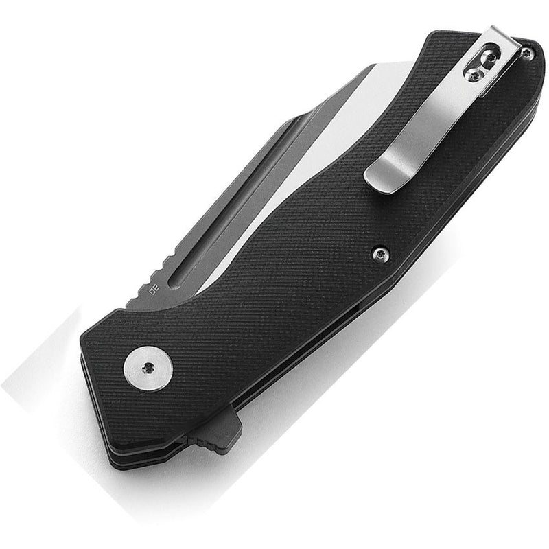 Bestech Knives Rockface Folding Knife 3.75" D2 Tool Steel Blade Black G10 Handle KG46E -Bestech Knives - Survivor Hand Precision Knives & Outdoor Gear Store