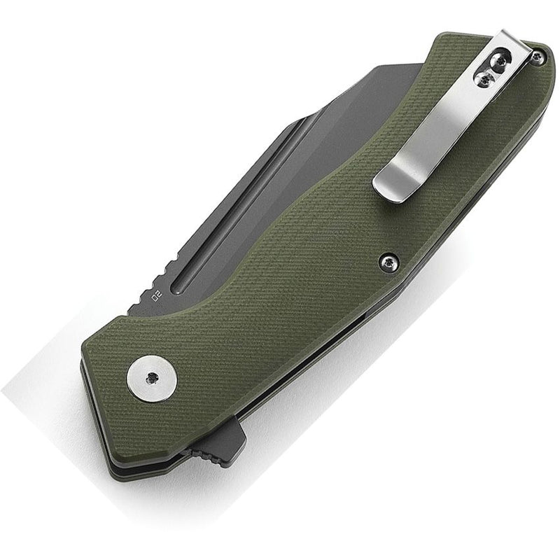 Bestech Knives Rockface Folding Knife 3.75" D2 Tool Steel Blade OD Green G10 Handle KG46H -Bestech Knives - Survivor Hand Precision Knives & Outdoor Gear Store