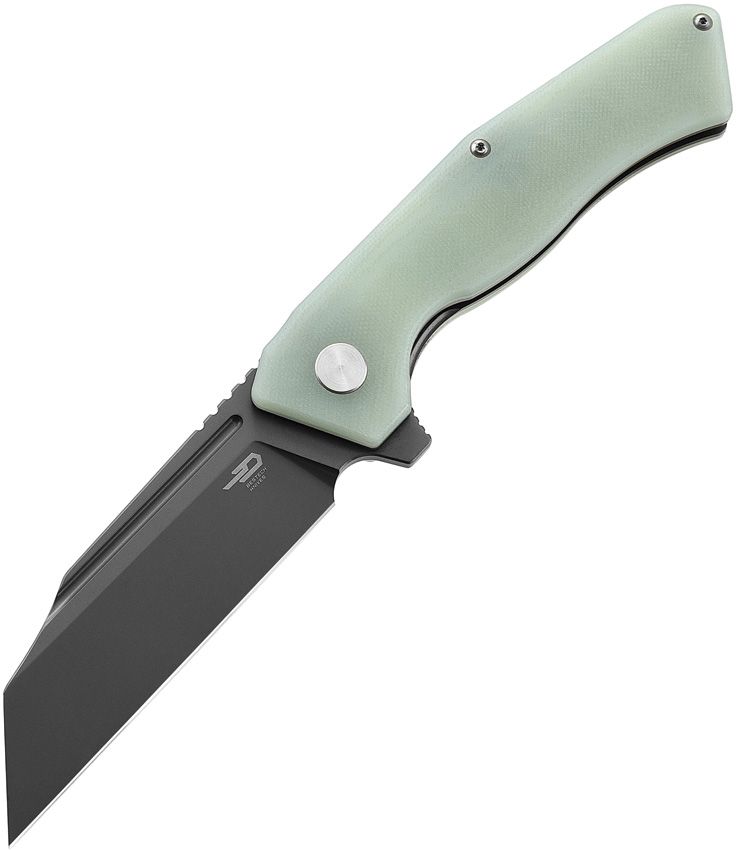 Bestech Knives Rockface Folding Knife 3.75" D2 Tool Steel Blade Jade G10 Handle KG46J -Bestech Knives - Survivor Hand Precision Knives & Outdoor Gear Store