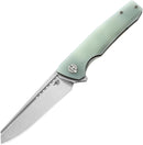 Bestech Knives Slyther Liner Folding Knife 3.63" 14C28N Sandvik Steel Blade Jade G10 Handle G51B1 -Bestech Knives - Survivor Hand Precision Knives & Outdoor Gear Store
