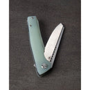 Bestech Knives Slyther Liner Folding Knife 3.63" 14C28N Sandvik Steel Blade Jade G10 Handle G51B1 -Bestech Knives - Survivor Hand Precision Knives & Outdoor Gear Store