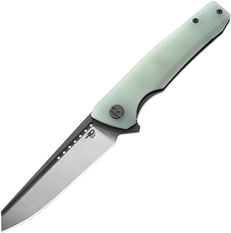 Bestech Knives Slyther Liner Folding Knife 3.63" 14C28N Sandvik Steel Blade Jade G10 Handle G51B2 -Bestech Knives - Survivor Hand Precision Knives & Outdoor Gear Store