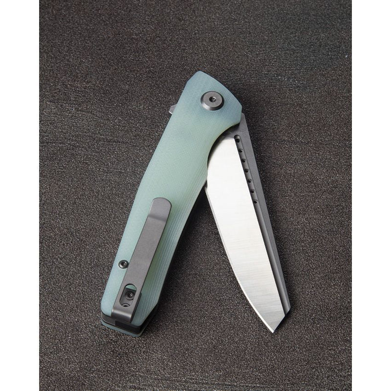 Bestech Knives Slyther Liner Folding Knife 3.63" 14C28N Sandvik Steel Blade Jade G10 Handle G51B2 -Bestech Knives - Survivor Hand Precision Knives & Outdoor Gear Store