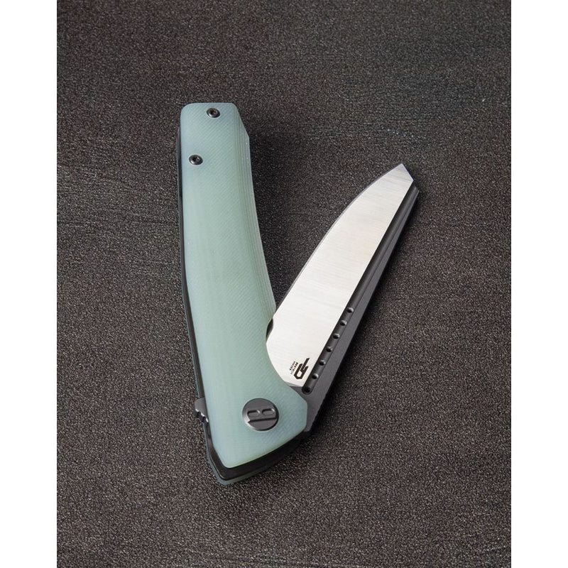 Bestech Knives Slyther Liner Folding Knife 3.63" 14C28N Sandvik Steel Blade Jade G10 Handle G51B2 -Bestech Knives - Survivor Hand Precision Knives & Outdoor Gear Store