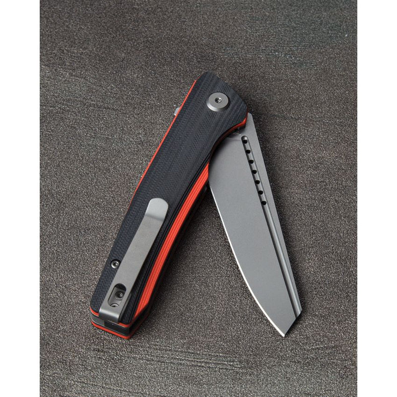 Bestech Knives Slyther Liner Folding Knife 3.63" 14C28N Sandvik Steel Blade Black And Red G10 Handle G51C -Bestech Knives - Survivor Hand Precision Knives & Outdoor Gear Store