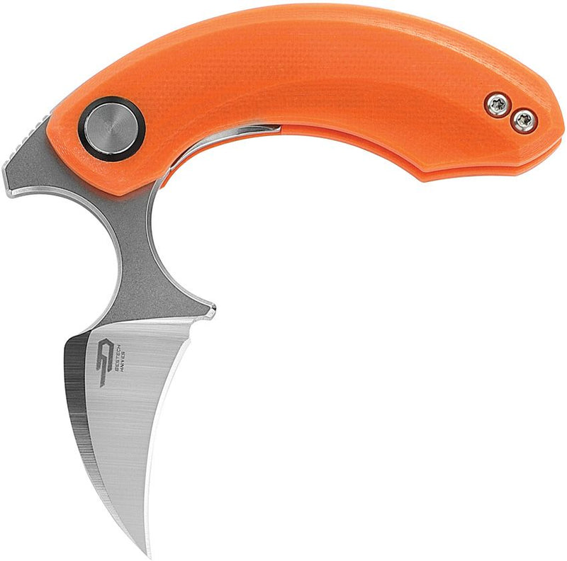 Bestech Knives Strelit Linerlock Folding Knife 1.5" 14C28N Sandvik Steel Blade Orange G10 Handle G52C1 -Bestech Knives - Survivor Hand Precision Knives & Outdoor Gear Store