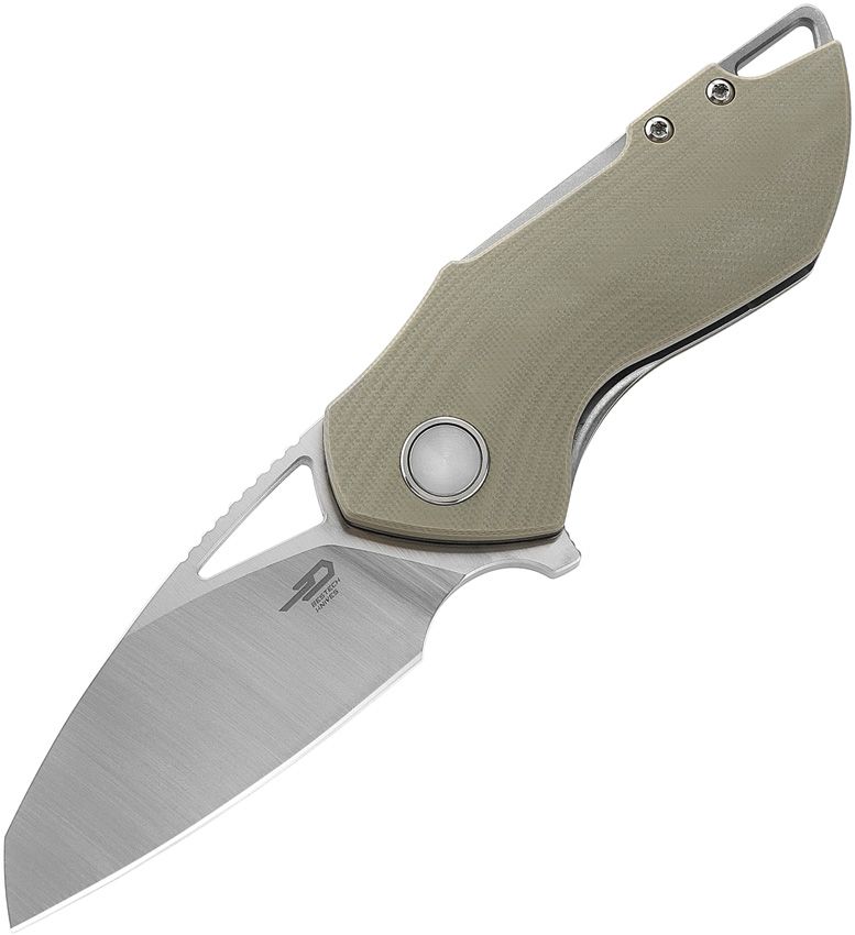 Bestech Knives Riverstone Folding Knife 2.5" 154CM Steel Blade Champagne G10 Handle KL03A -Bestech Knives - Survivor Hand Precision Knives & Outdoor Gear Store