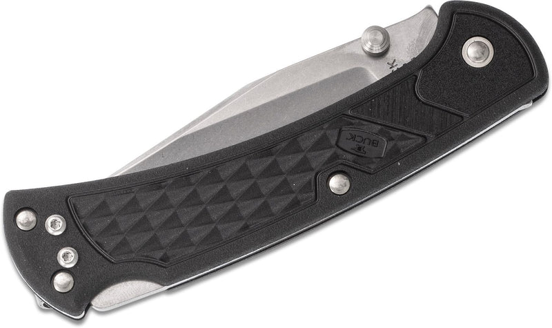 Buck 112 Slim Select Folding Knife 3" 420HC Steel Blade Black Glass Filled Nylon Handle 112BKS1 -Buck - Survivor Hand Precision Knives & Outdoor Gear Store