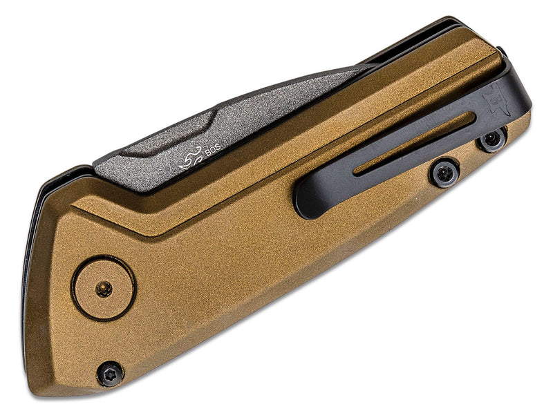 Buck Auto Mini Deploy Folding Knife 1.875" 154CM Steel Blade Bronze Aluminum Handle 839BRS1 -Buck - Survivor Hand Precision Knives & Outdoor Gear Store