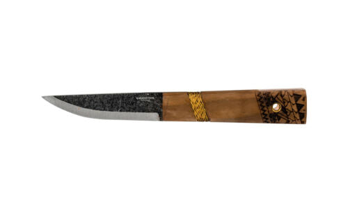 Condor Mini Indigenous Puukko Fixed Knife 3.25" 1095HC Steel Blade Walnut Handle 281232HC -Condor - Survivor Hand Precision Knives & Outdoor Gear Store