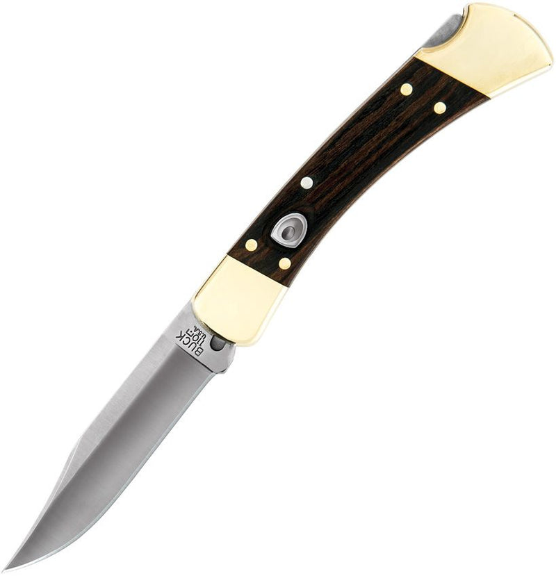 Buck 110 Lockback Folding Automatic Knife 3.75" CPM S30V Steel Clip Point Blade Ebony Wood Handle 110BRSA -Buck - Survivor Hand Precision Knives & Outdoor Gear Store