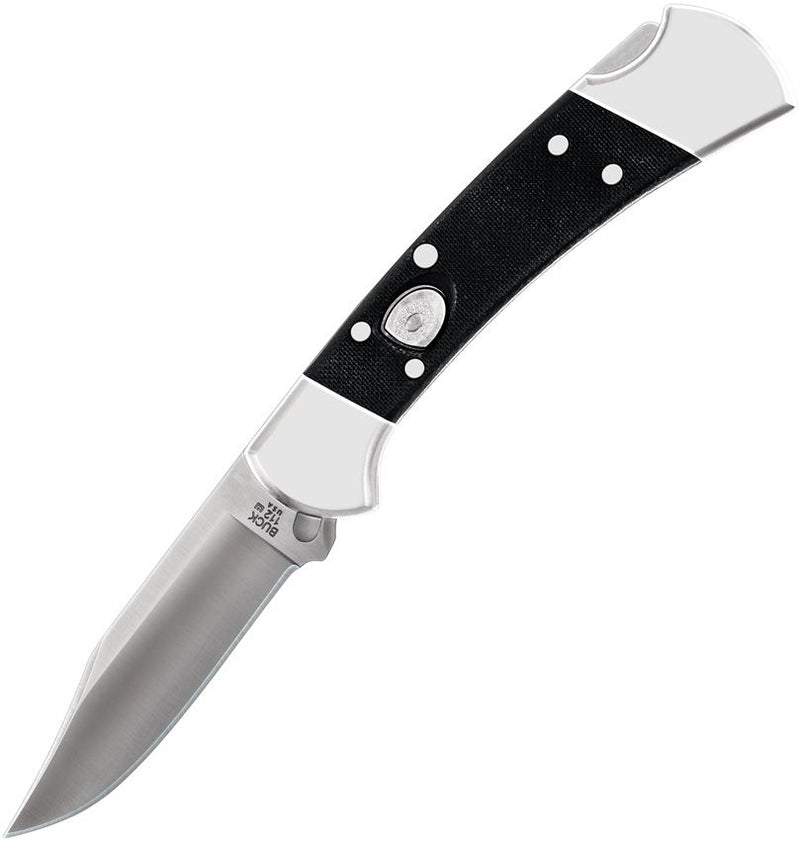 Buck Elite 112 Lockback Folding Automatic Knife 3" CPM S30V Steel Clip Point Blade Black G10 Handle 112BKSA -Buck - Survivor Hand Precision Knives & Outdoor Gear Store