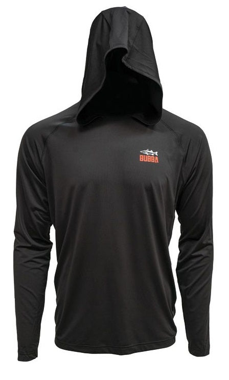 Bubba Blade Perform Hoodie Black 2XL UPF+50 Moisture-Wicking Material B1143191 -Bubba Blade - Survivor Hand Precision Knives & Outdoor Gear Store