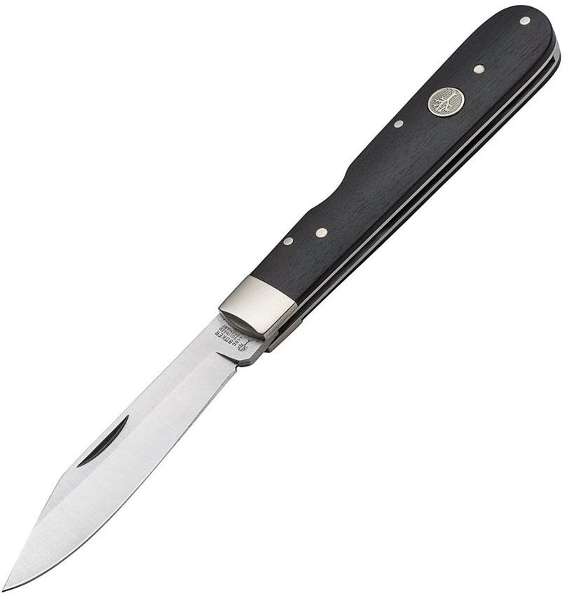 Boker 1906 Lockback Folding Knife 3.5" 440C Steel Blade Ebony Wood Handle 113024 -Boker - Survivor Hand Precision Knives & Outdoor Gear Store
