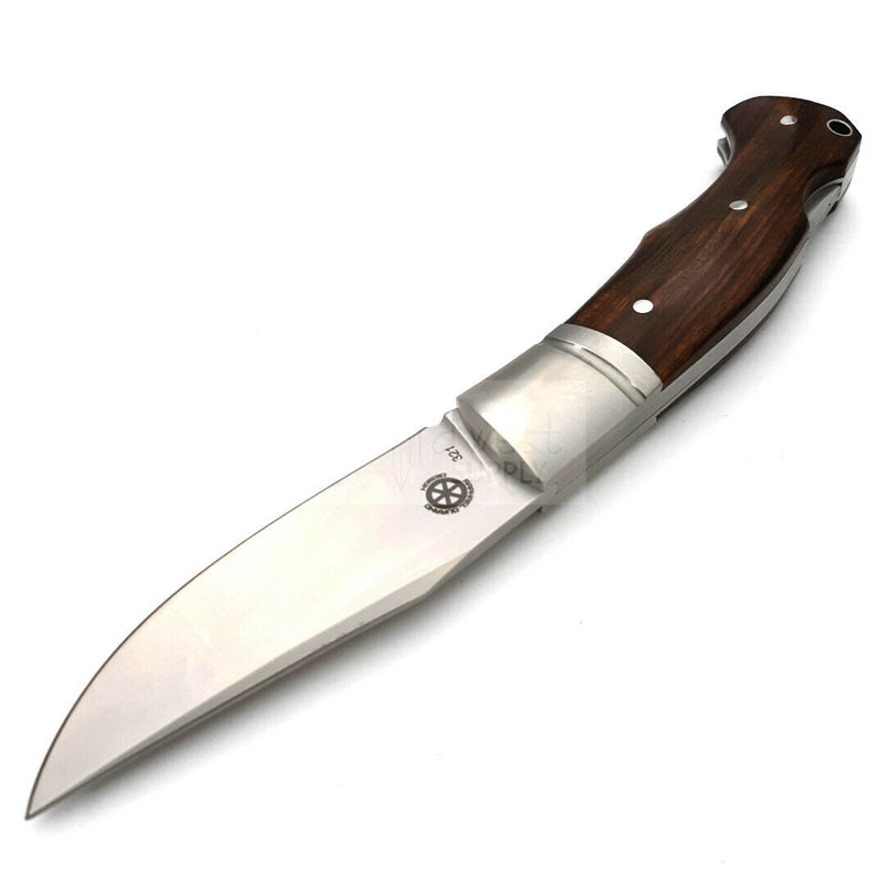 Boker Boxer Lockback Folding Knife 3" Bohler N690 Steel Blade Brown Ironwood Handle 111025 -Boker - Survivor Hand Precision Knives & Outdoor Gear Store