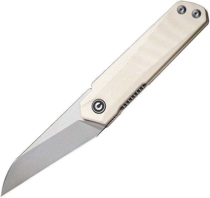 Civivi Ki-V Plus Folding Knife 2.5" Nitro-V Steel Extended Tang Blade White G10 Handle VC20005B2 -Civivi - Survivor Hand Precision Knives & Outdoor Gear Store