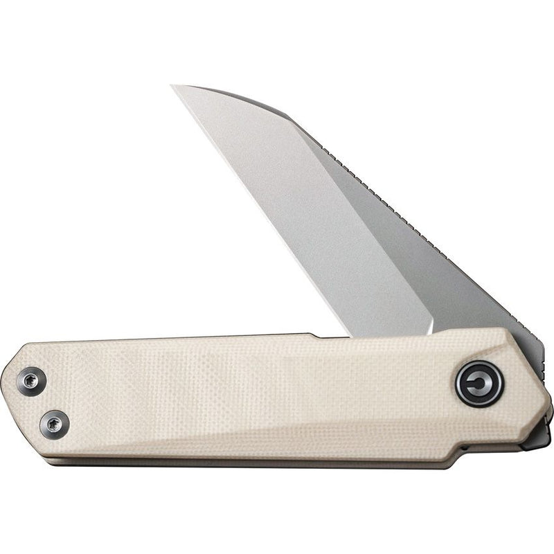 Civivi Ki-V Plus Folding Knife 2.5" Nitro-V Steel Extended Tang Blade White G10 Handle VC20005B2 -Civivi - Survivor Hand Precision Knives & Outdoor Gear Store
