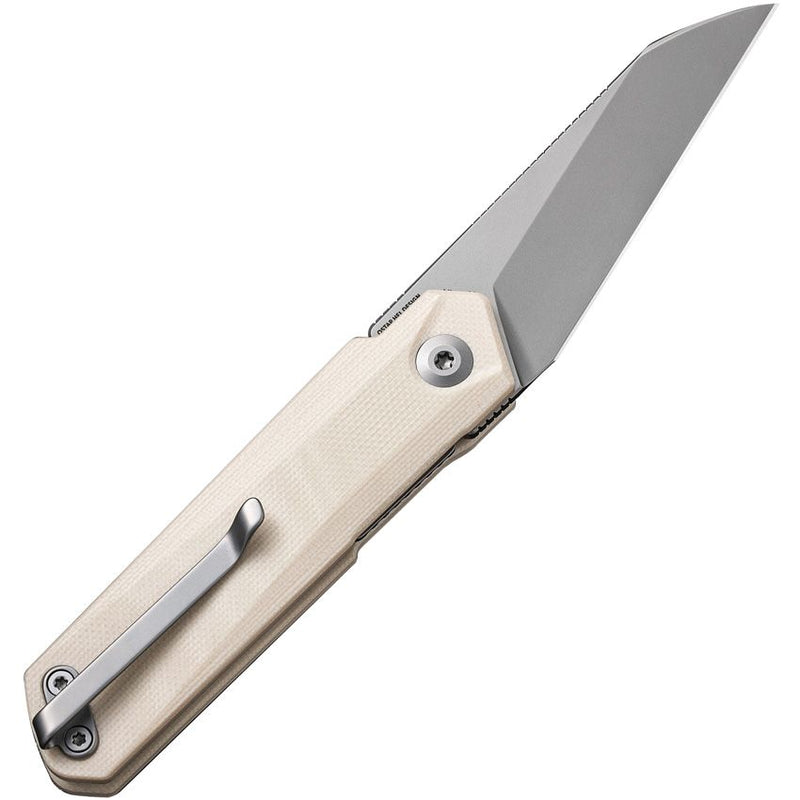Civivi Ki-V Plus Folding Knife 2.5" Nitro-V Steel Extended Tang Blade White G10 Handle VC20005B2 -Civivi - Survivor Hand Precision Knives & Outdoor Gear Store