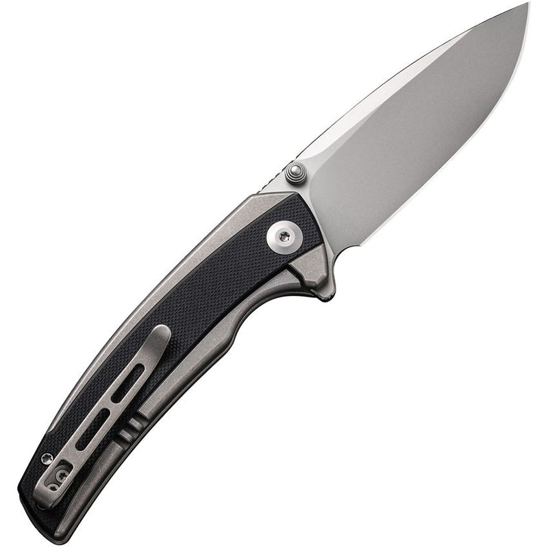 Civivi Teraxe Folding Knife 3.5" Nitro V Steel Blade Stainless/Black G10 Inlay Handle VC200363 -Civivi - Survivor Hand Precision Knives & Outdoor Gear Store