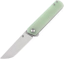 Kansept Knives Foosa Folder Folding Knife 3" 154CM Steel Blade Jade G10 Handle 2020T4 -Kansept Knives - Survivor Hand Precision Knives & Outdoor Gear Store