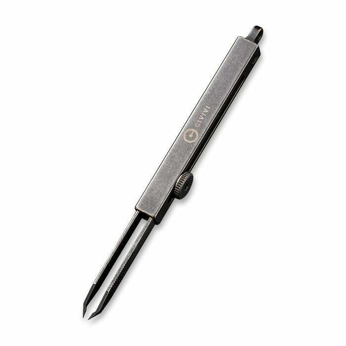 Civivi Tweezers Open Lenght 4.75" Steel Construction Brass Handle Black Color 19062BA -Civivi - Survivor Hand Precision Knives & Outdoor Gear Store