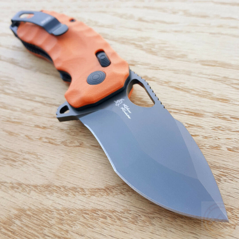 SOG Kiku LTE XR Lock Folding Knife 3" CTS-XHP Steel Blade Orange G10 Handle 12270357 -SOG - Survivor Hand Precision Knives & Outdoor Gear Store