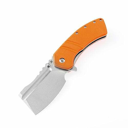 Kansept Knives XL Korvid Linerlock Folding Knife 3.5" 154CM Steel Blade Orange G10 Handle 1030A6 -Kansept Knives - Survivor Hand Precision Knives & Outdoor Gear Store