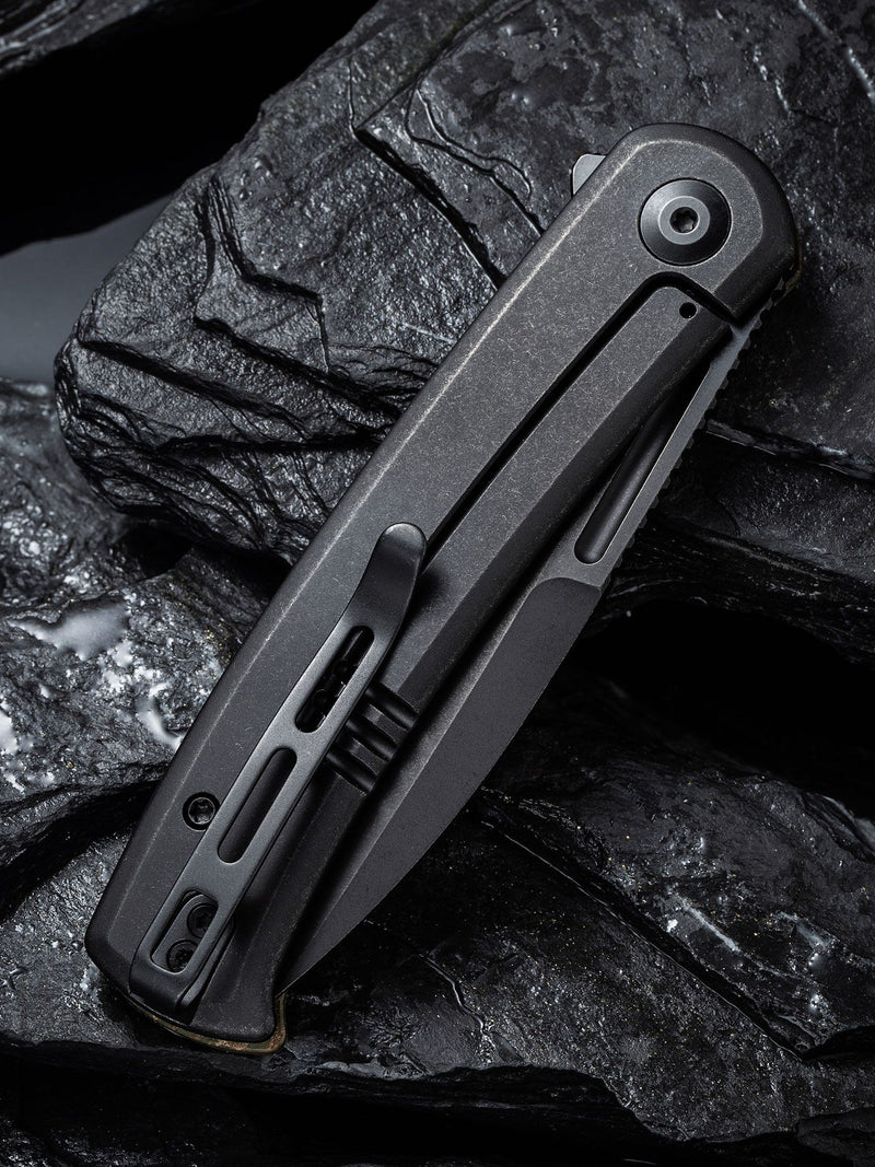 Civivi Cetos Framelock Folding Knife 3.5" 14C28N Sandvik Steel Blade Micarta/Stainless Handle 21025B3 -Civivi - Survivor Hand Precision Knives & Outdoor Gear Store