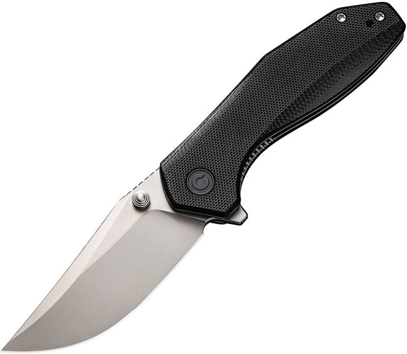 Civivi ODD 22 Linerlock Folding Knife 3" 14C28N Sandvik Steel Clip Point Blade Black G10 Handle C210321 -Civivi - Survivor Hand Precision Knives & Outdoor Gear Store