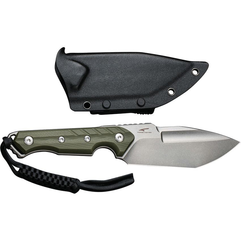 Civivi Maxwell Fixed Knife 4.75" D2 Tool Steel Spear Point Tanto Blade OD Green G10 Handle C210402 -Civivi - Survivor Hand Precision Knives & Outdoor Gear Store