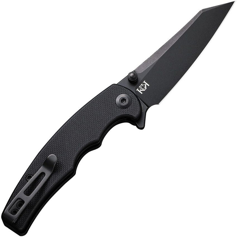 Civivi P87 Folding Knife 2.88" Nitro-V Steel Extended Tang Blade Black G10 Handle C210431 -Civivi - Survivor Hand Precision Knives & Outdoor Gear Store